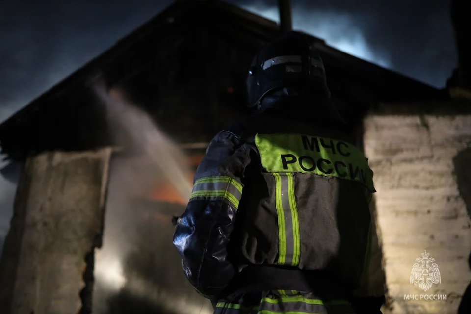 Пламя усмирено, человек спасен. Фото: МЧС Севастополя