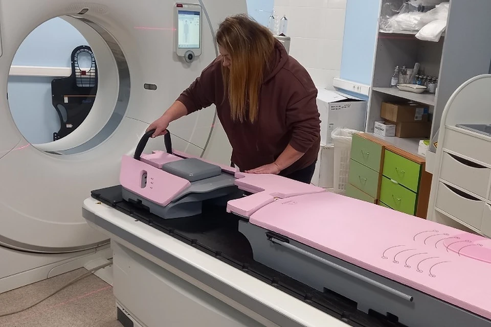 Новая аппаратура для лечения онкологии установлена в 2023 году. Фото: Юлия КРУТОВА