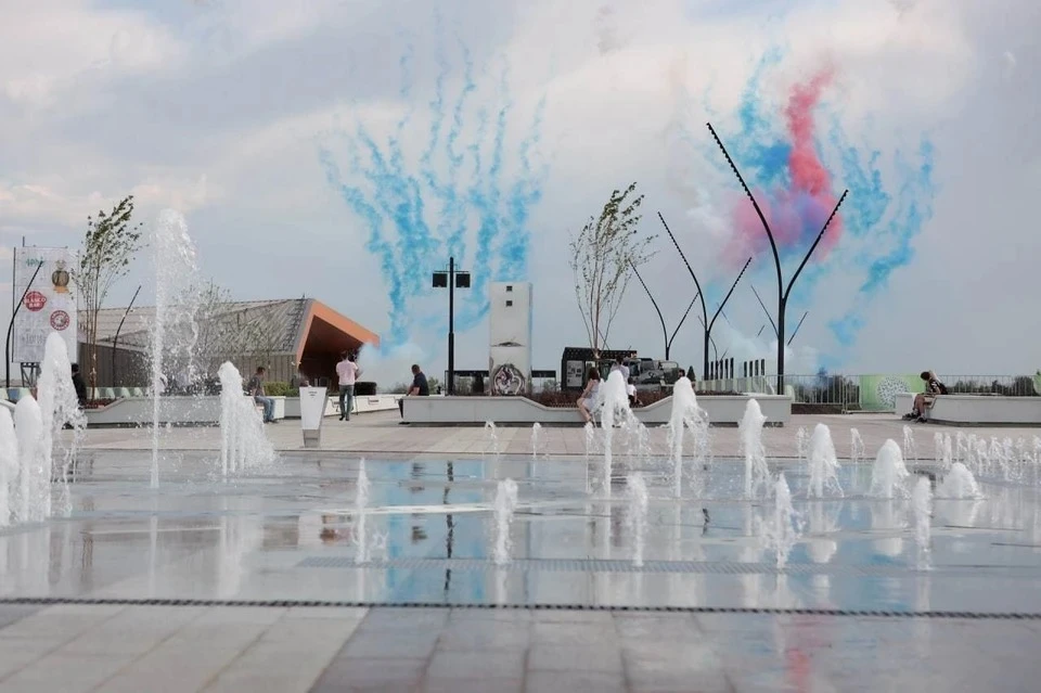 Парк «Притяжение» в Магнитогорске. Фото: пресс-служба губернатора Челябинской области