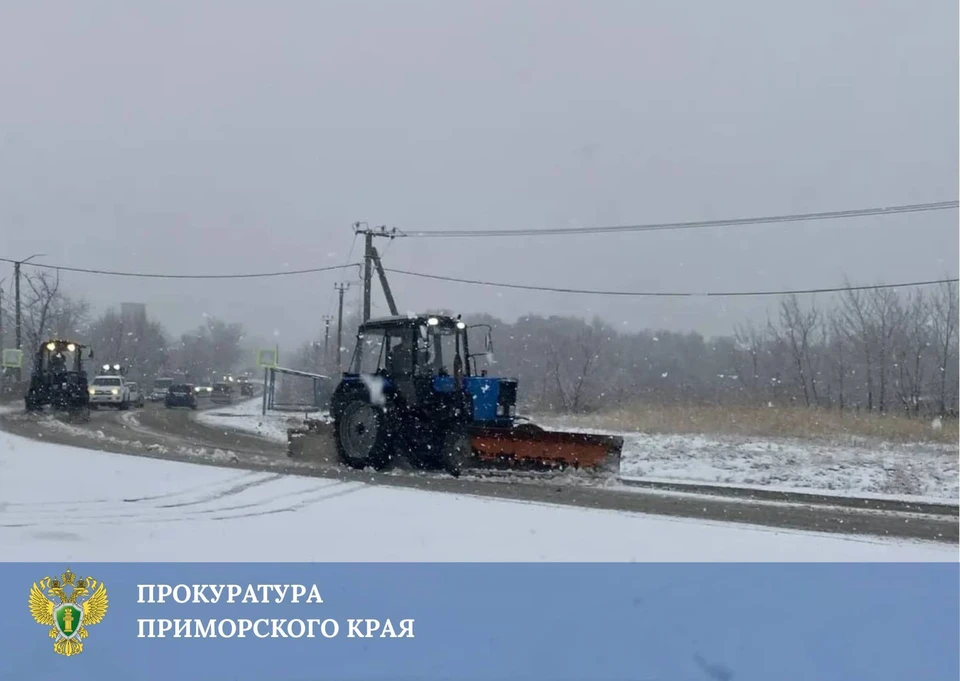 Против начальника отдела дорожного хозяйства городской администрации завели дело об административном правонарушении. Фото: прокуратура Приморья