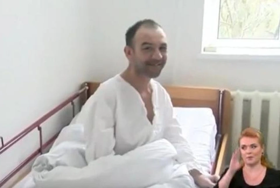 Пациент в больнице Сорок не может быть выписан уже 8 месяцев. Фото:скриншот видео