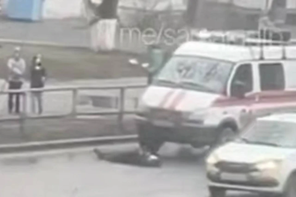 Очевидцы опубликовали видео. Фото: t.me/chp_samara