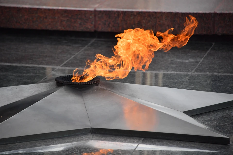 вечный огонь будет посвящен героям Великой Отечественной войны