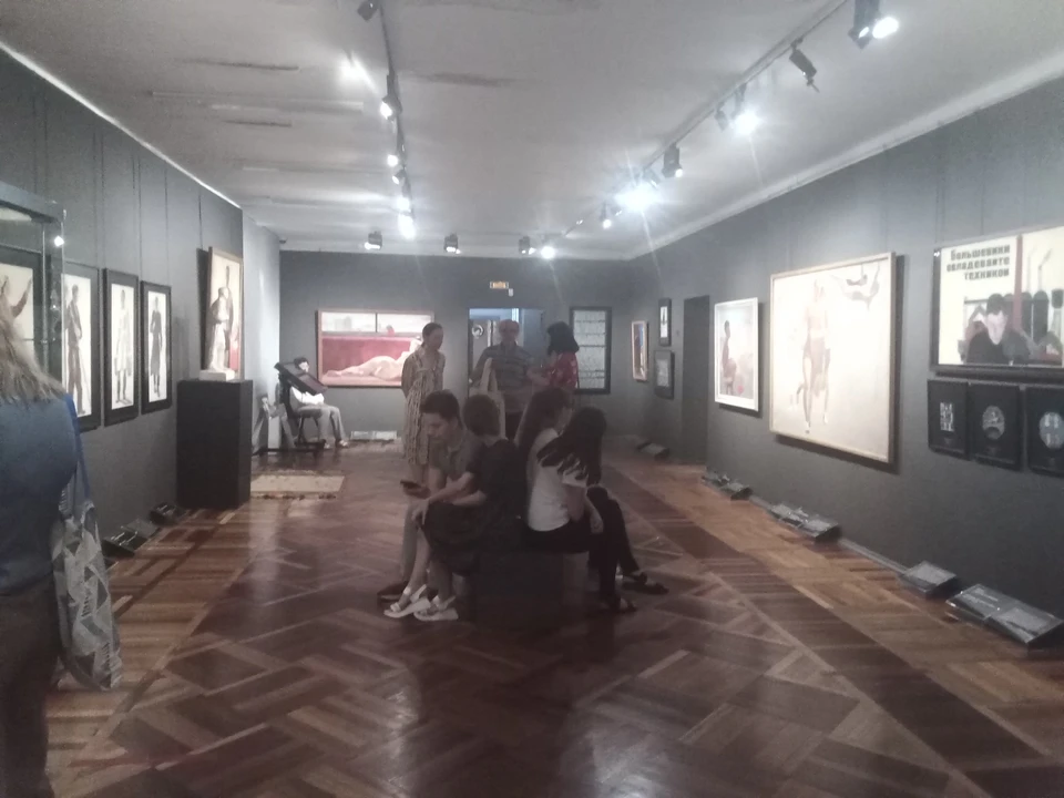 С экспозицией можно познакомиться в галерее имени Дейнеки