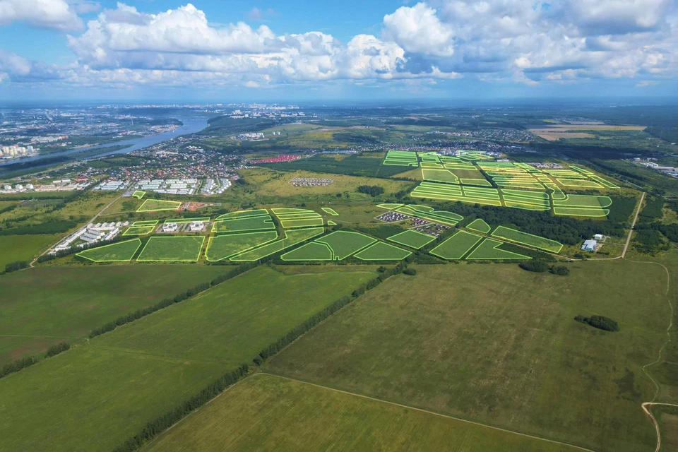 В пригороде Нижнего Новгорода в ближайшее время при помощи ДОМ.PФ могут построить 1,6 млн кв. м жилья. Фото: ДОМ.PФ.