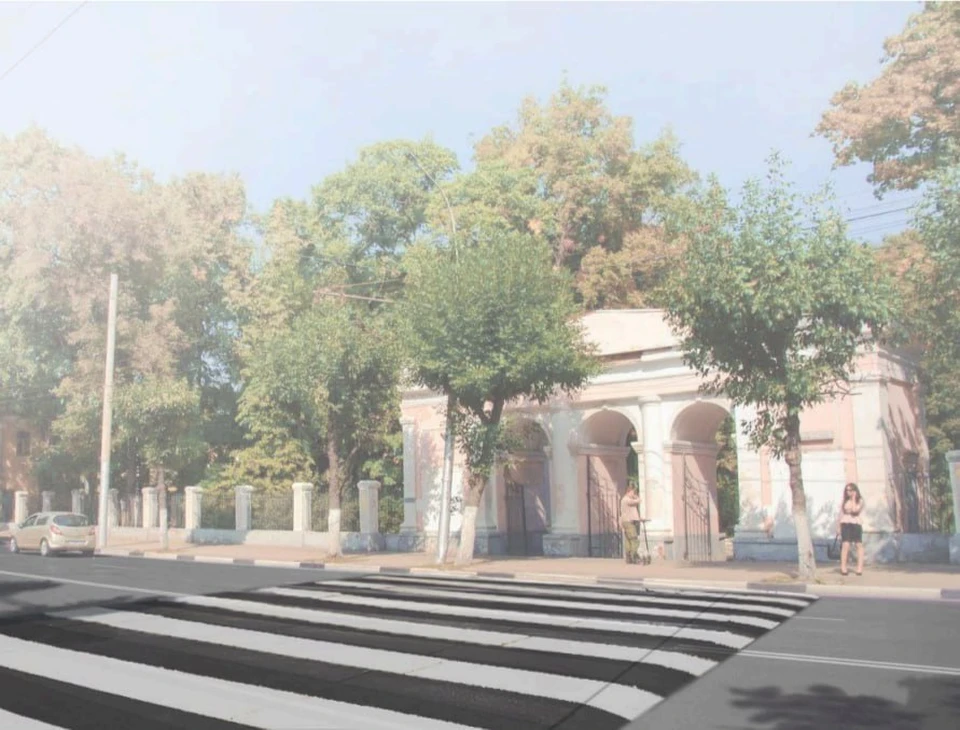 Переход между Нижним и Верхним городскими парками в центре Рязани будет возвышенным.