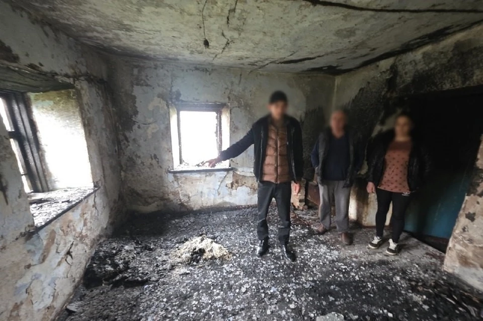 На Ставрополье полицейские нашли мужчину, от обиды поджегшего чужой дом. Фото: ГУ МВД России по СК