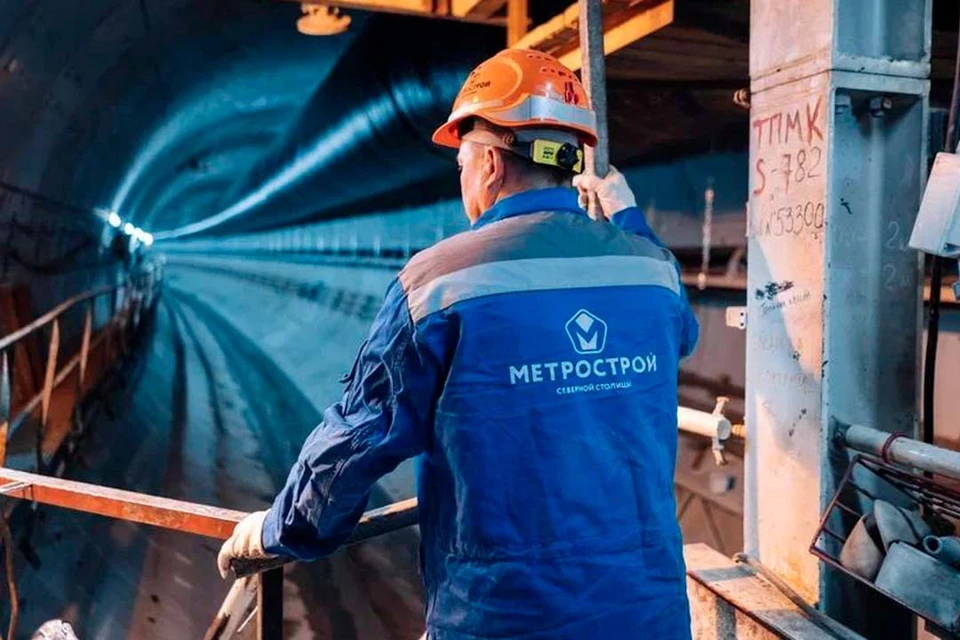 Работы идут по графику. Фото: «Метрострой Северной столицы»
