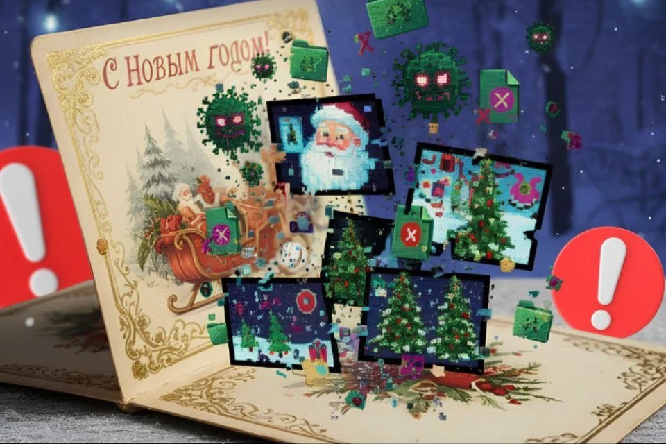 Отправителями открытки могут быть мошенники. Фото: УМВД Тверской области