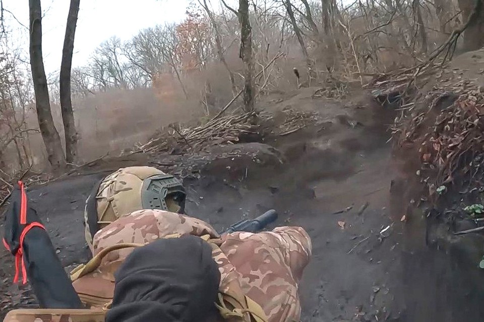 Штурмовики показали зачистку позиций националистов на квадроциклах