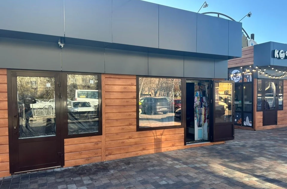 Обновление фасадов рынка на улице Тухачевского завершили в Ставрополе. Фото: администрация Ставрополя