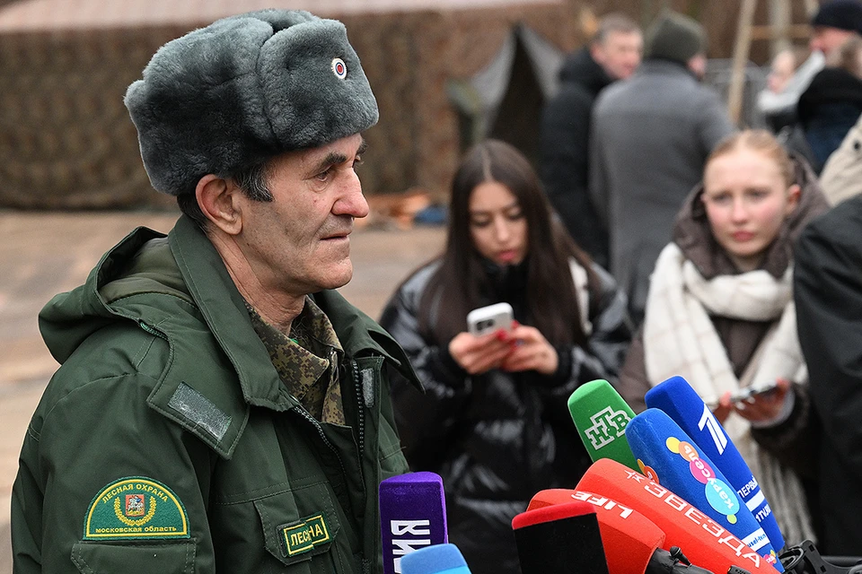 Старший участковый лесничий Дороховского лесничества Мухтар Магомедов.