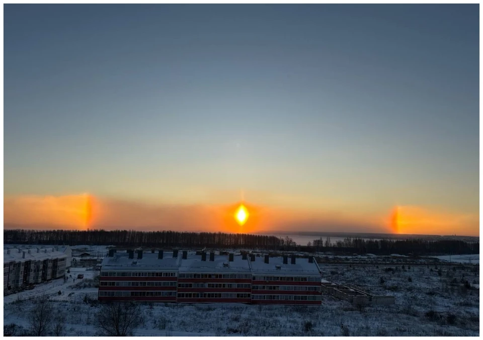 Эксперт объяснила, почему для этого оптического явления нужен двадцатиградусный мороз. Фото предоставлено КП-Челябинск.