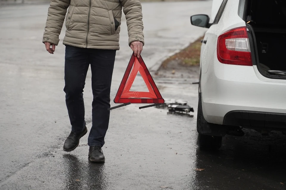 В Ульяновске на Аблукова водитель двигался назад и наехал на женщину-пешехода