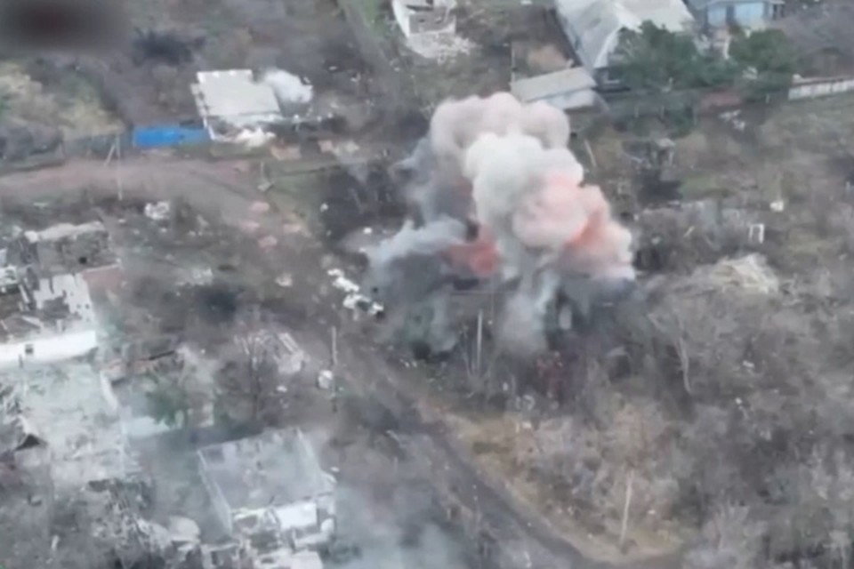 Беспилотники сняли кадры разгрома пехоты ВСУ под Красноармейском