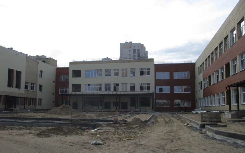 Школа в Серебряном береге. Фото: Госстройнадзор по Омской области