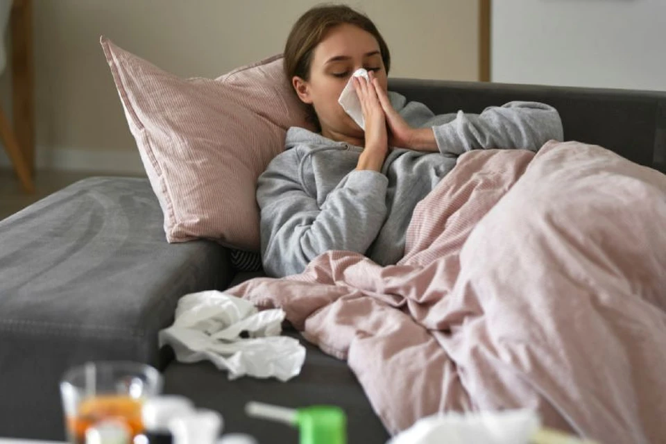 В России за неделю выявили более 665 тысяч случаев ОРВИ и рост числа заражений COVID-19