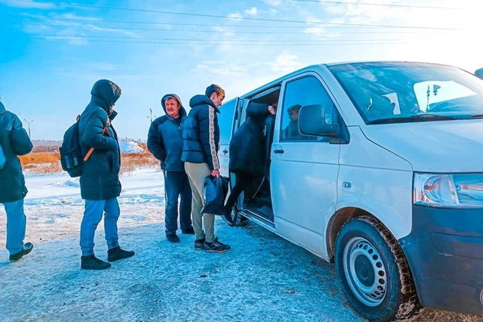 Автобуса до деревни пока нет