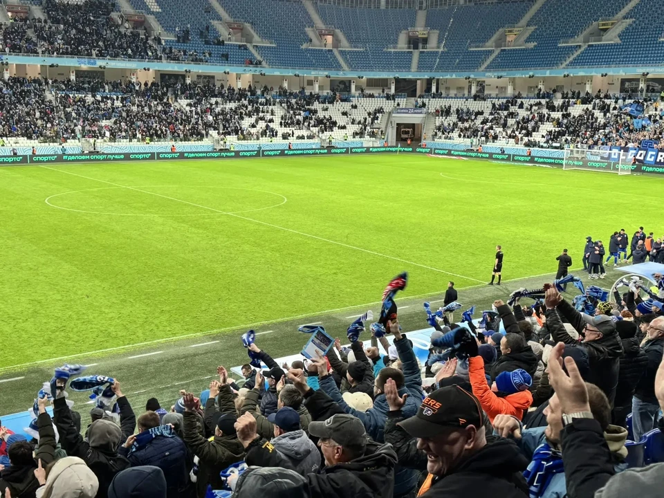 Болельщики увидели два красивых гола.