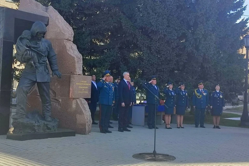 В Новосибирске отметили 377 лет со дня создания пожарной охраны.