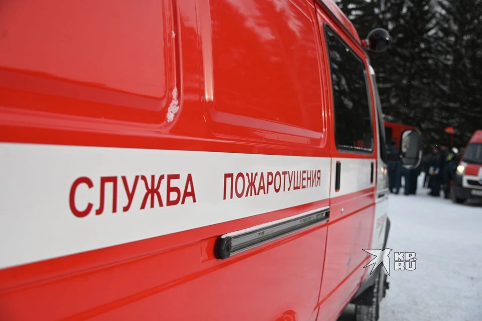 Пожар потушили до приезда пожарных
