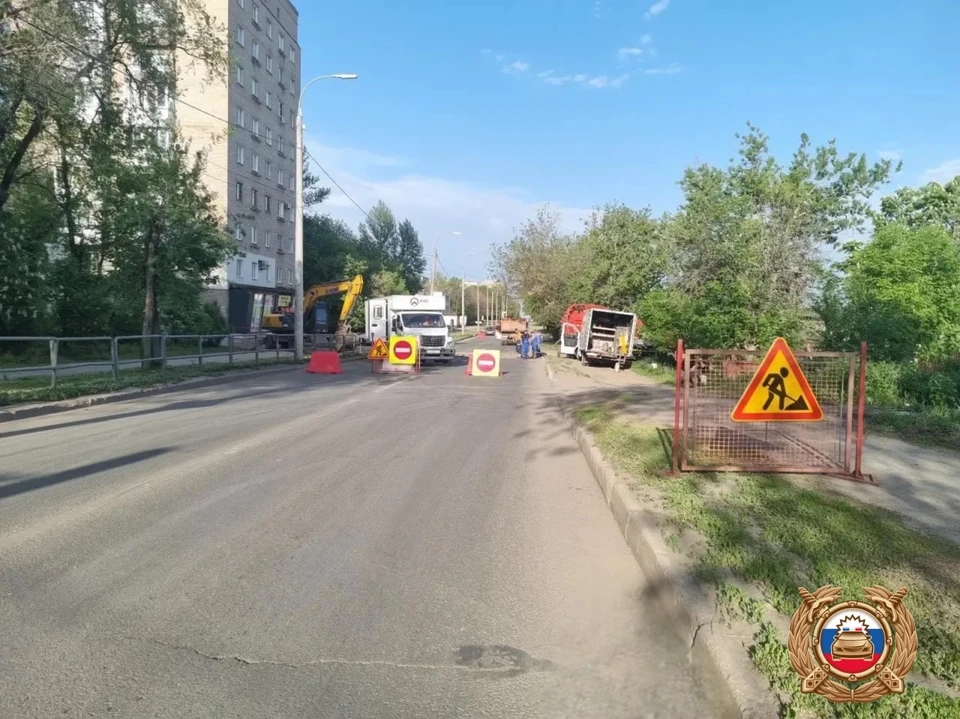 Движение транспорта планируют восстановить после завершения ремонтных работ. Фото: Госавтоинспекция Самарской области