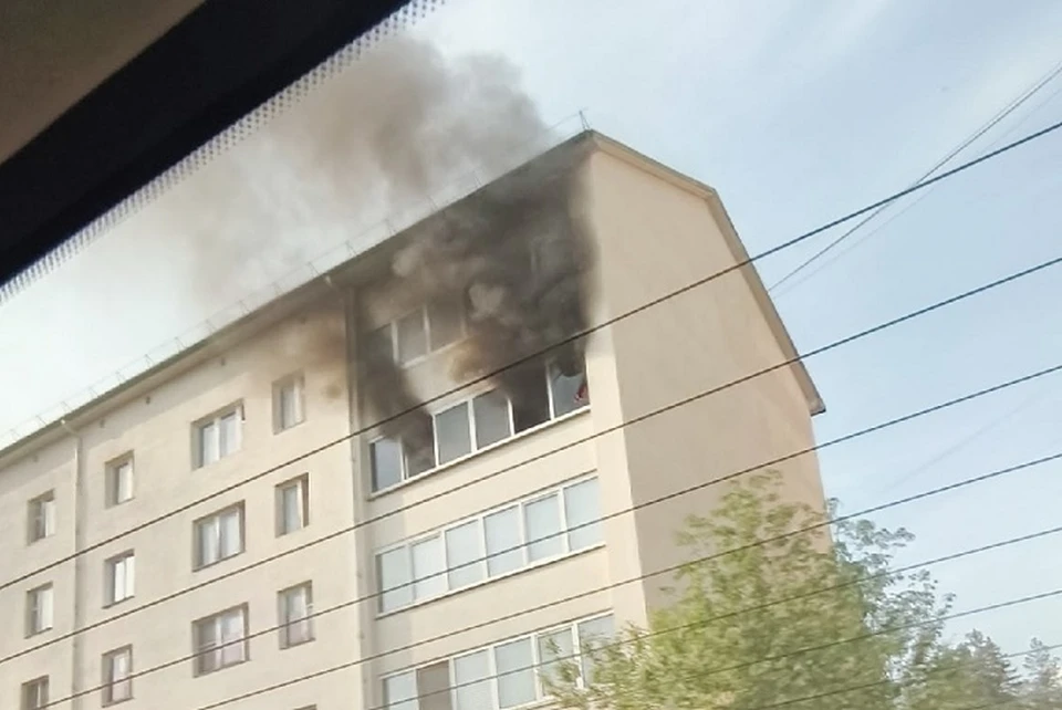 Огнем было охвачено 10 квадратных метров. Фото: читатель «КП»