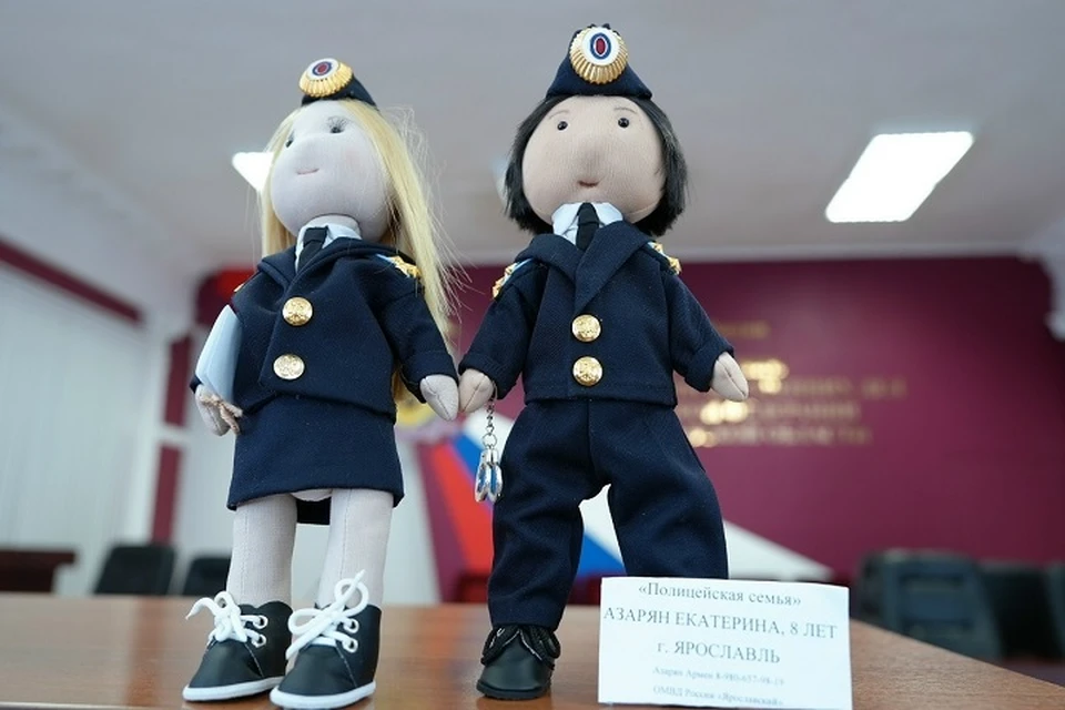 Лучшие поделки выбрали в Ярославской области. Фото: УМВД РФ по Ярославской области