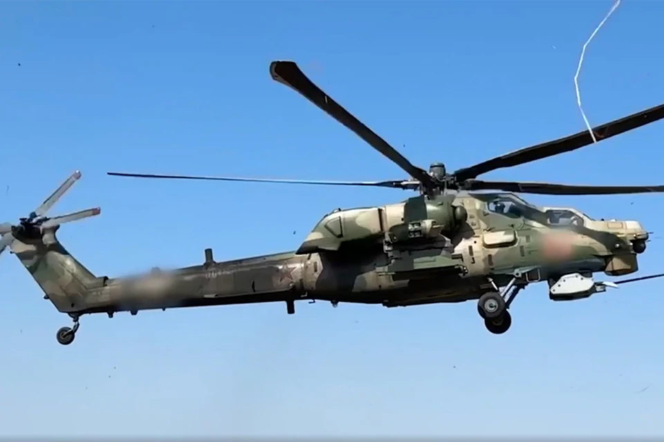 Боевая работа Ми-28НМ