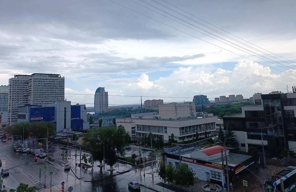 Весна в Волгограде.