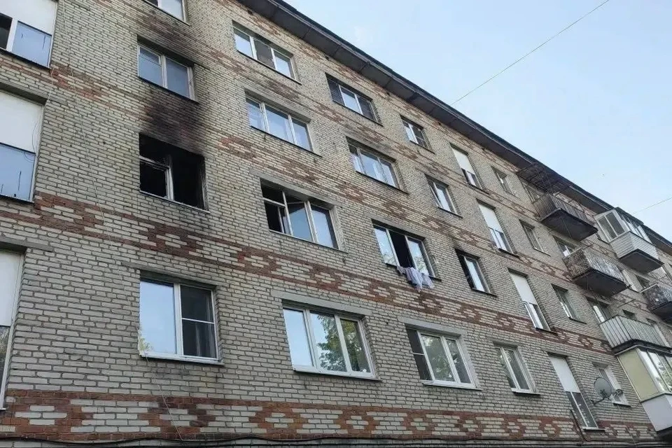 По факту гибели двух человек при пожаре в Лобне возбуждено уголовное дело. Фото: соцсети губернатора Подмосковья Андрея Воробьева