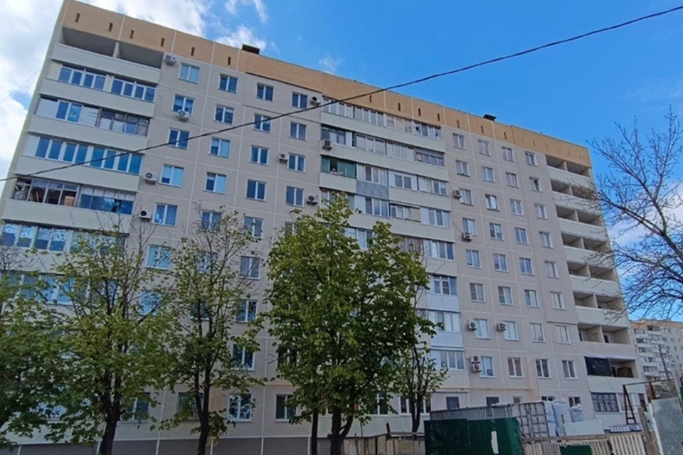 По улице Мамина-Сибиряка в Мариуполе восстановили девятиэтажку. Фото: Стройконтроль Подмосковья