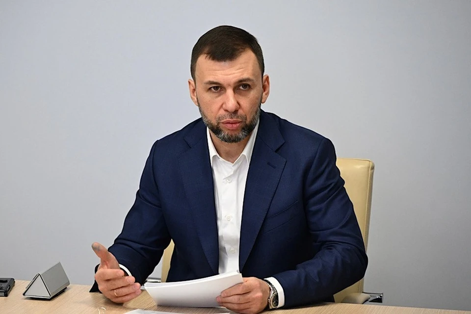 Глава ДНР Денис Пушилин заявил, что ВС РФ вышли на химзавод в Константиновке. Фото: ТГ/Пушилин