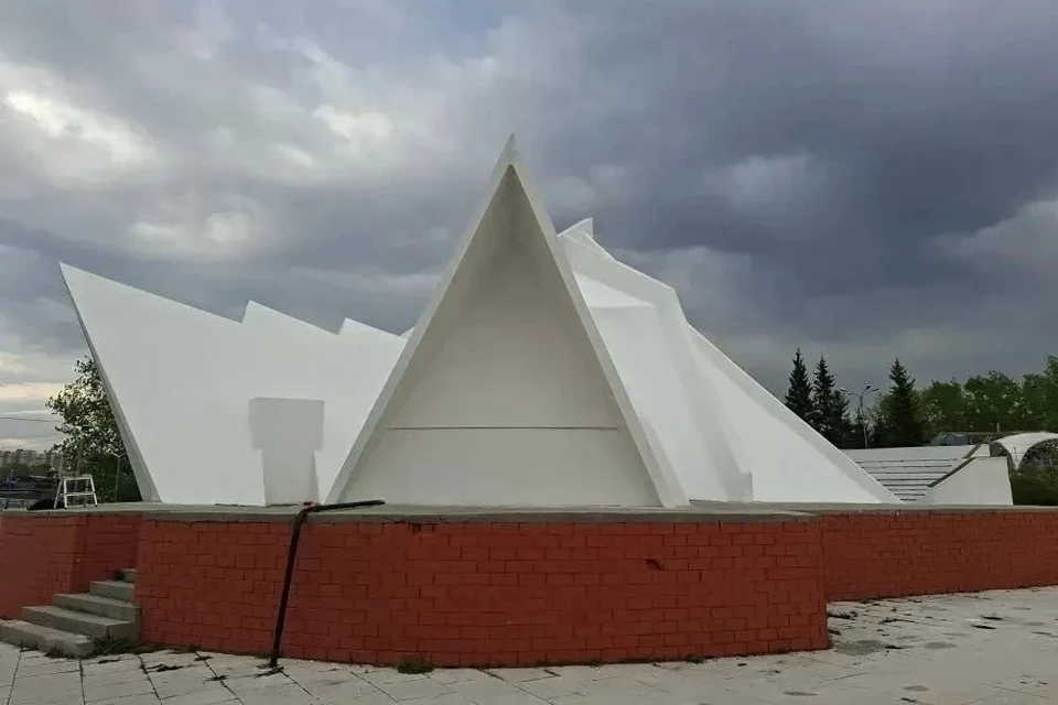 На острове Юность обновили амфитеатр «Ракушка».
