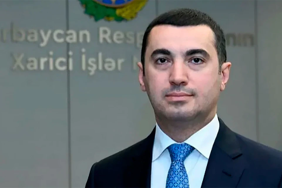 Пресс-секретарь МИД страны Айхан Гаджизаде.
