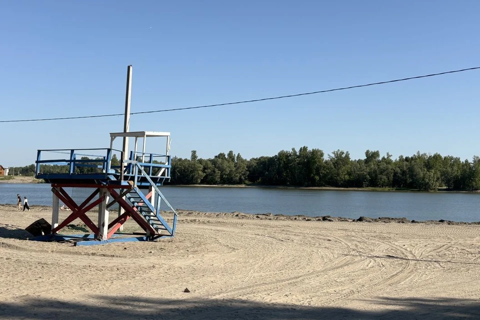 Пляж пока не открыт