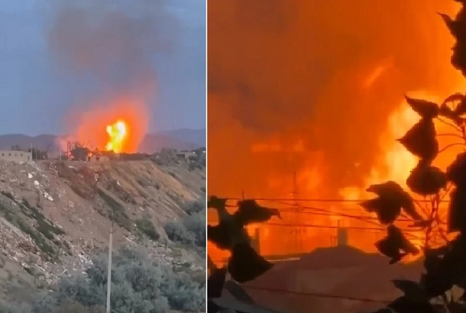 Фото: кадры видео "Эхо Дагестана" и видео от очевидцев.