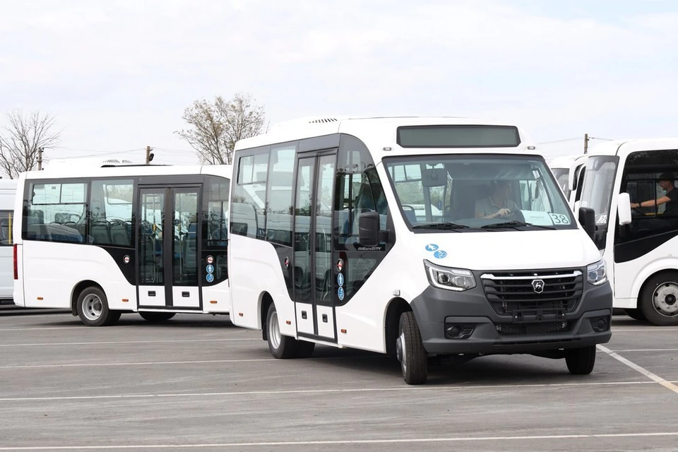 На маршруты выходят новые автобусы. Фото: Минтранс ДНР