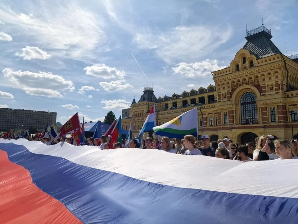 Нижегородская Ярмарка стала одним из центров празднования Дня России в столице Приволжья.