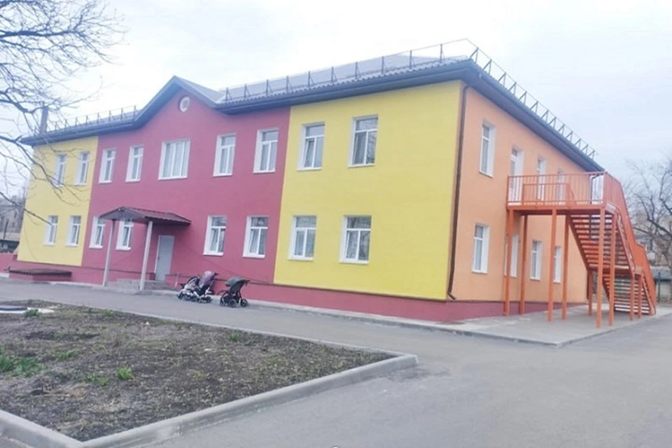 В Стожковском Шахтерского округа ремонтируют детский сад. Фото: Администрация Шахтерского муниципального округа
