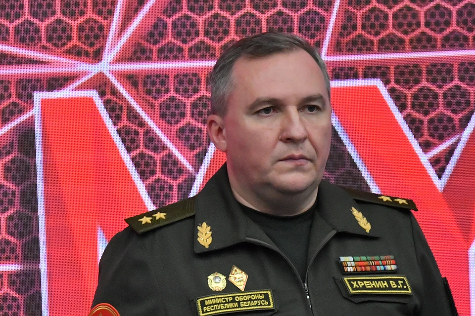 Министр обороны Белоруссии Хренин объяснил, почему Минск не даст втянуть себя в конфликт.