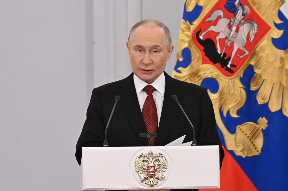 Путин дал наставление выпускникам военных вузов в Москве