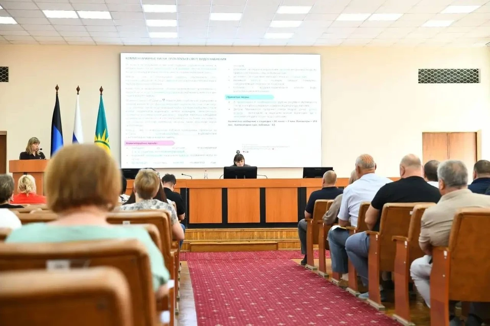 В Макеевке прошло заседание штаба по здравоохранению. Фото: ТГ/Иванова