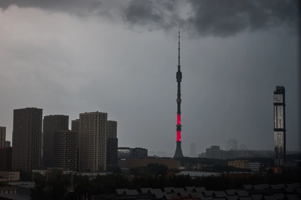 Дождь, гроза и шквалистый ветер прогнозируются в Москве 29 июня