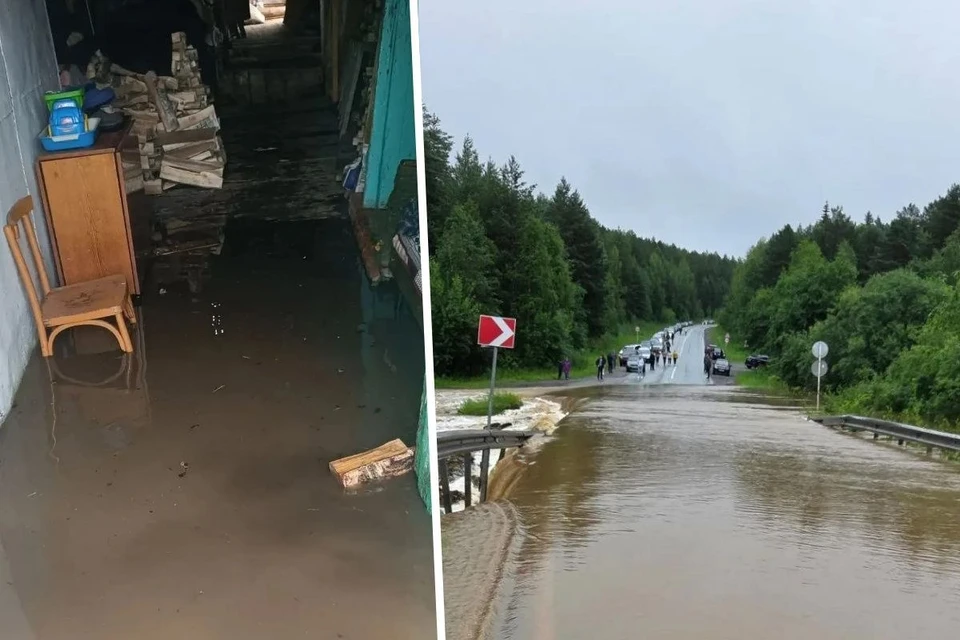 Паводок затронул многие населенные пункты Среднего Урала Фото: глава Бисерти Валентина Суровцева/департамент информационной политики Свердловской области