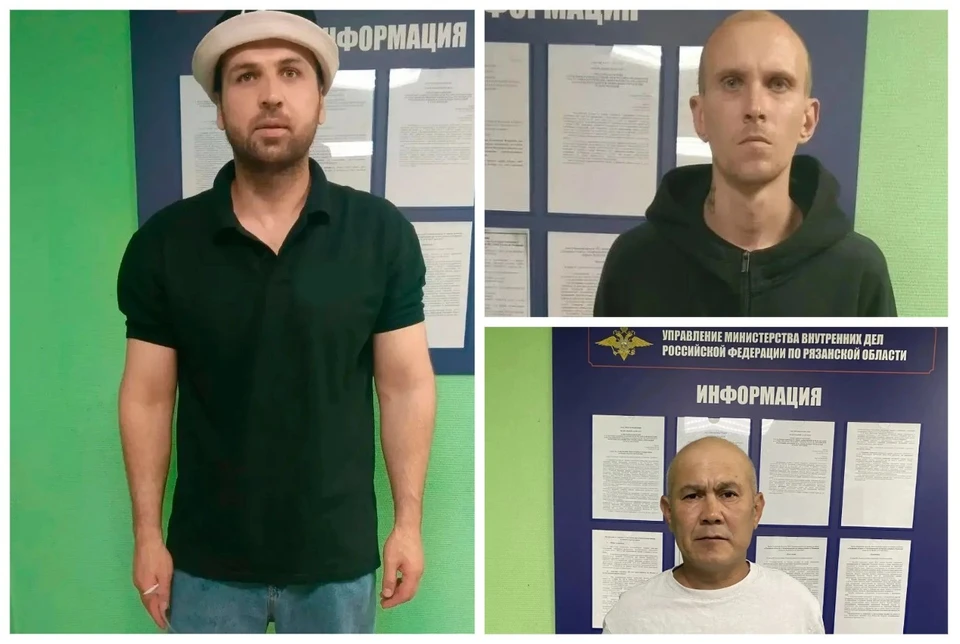Троих иностранцев выслали из Рязанской области после тюрьмы. Фото: УМВД России по Рязанской области.