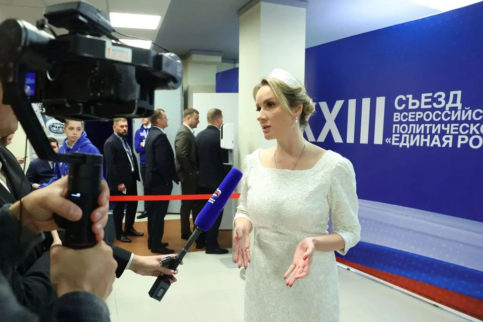 Уполномоченный при президенте РФ по правам ребенка Мария Львова-Белова. Фото: ER.RU.