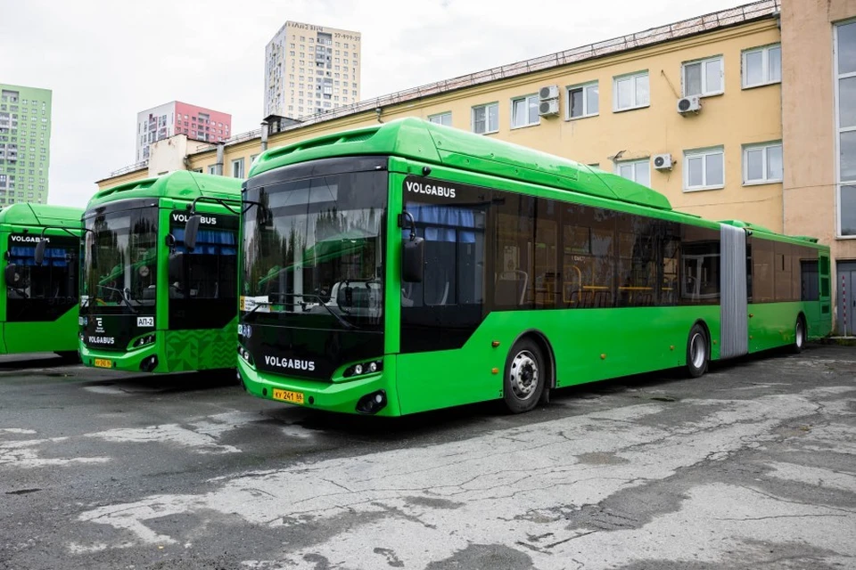 Пять новых автобусов приедут в Екатеринбург утром 6 июля. Фото: администрация Екатеринбурга