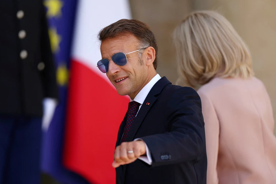 Президент Франции Эммануэль Макрон