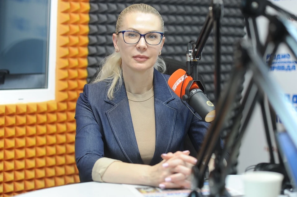 Директор департамента потребительского рынка Ростовской области Ирина Вячеславовна Гелас в студии "КП-Ростов-на-Дону".